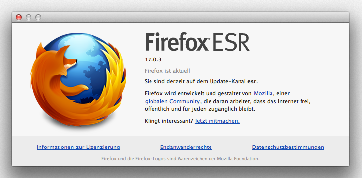 Firefox ESR