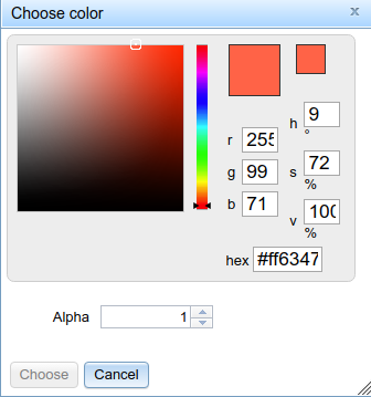 GUI color picker